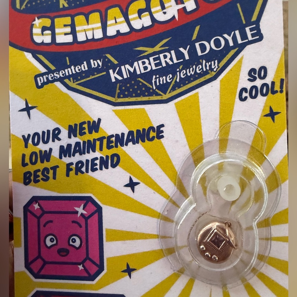 Kimberly Doyle Baby Gemagotchi Rose Gold Amethyst Diamonds inc packaging! - Picture 9 of 10